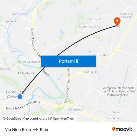 Via Nino Bixio to Ripa map