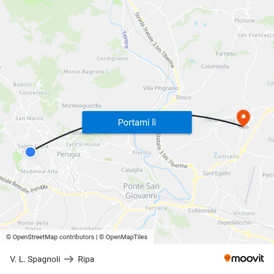 V. L. Spagnoli to Ripa map
