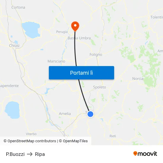 P.Buozzi to Ripa map