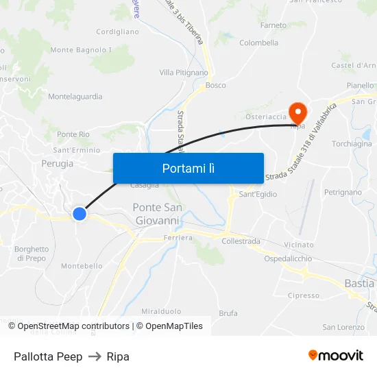 Pallotta Peep to Ripa map