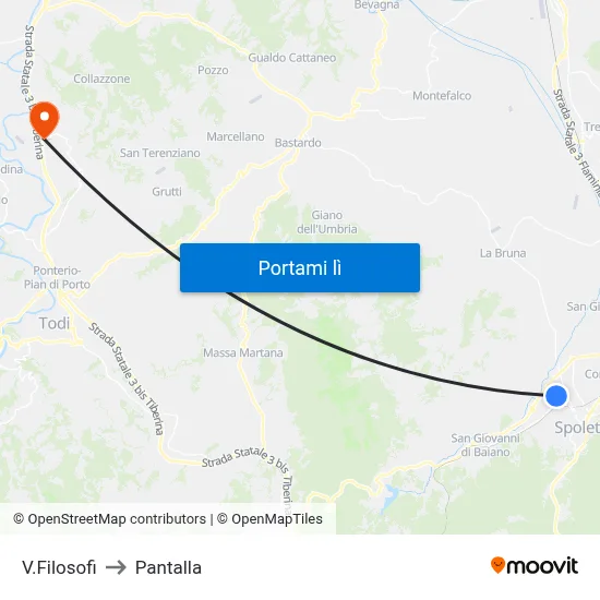 V.Filosofi to Pantalla map