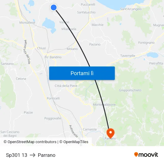 Sp301 13 to Parrano map