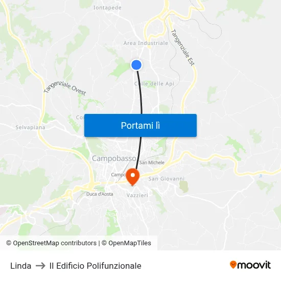 Linda to II Edificio Polifunzionale map