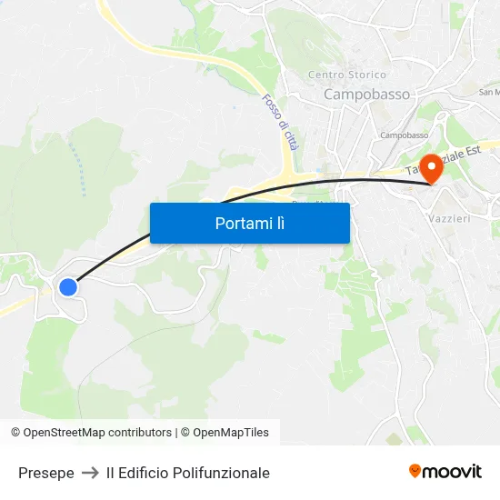Presepe to II Edificio Polifunzionale map