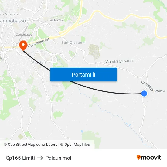 Sp165-Limiti to Palaunimol map