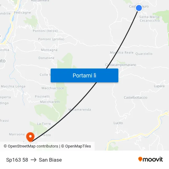 Sp163 58 to San Biase map