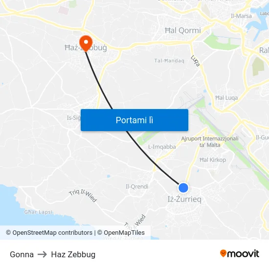 Gonna to Haz Zebbug map