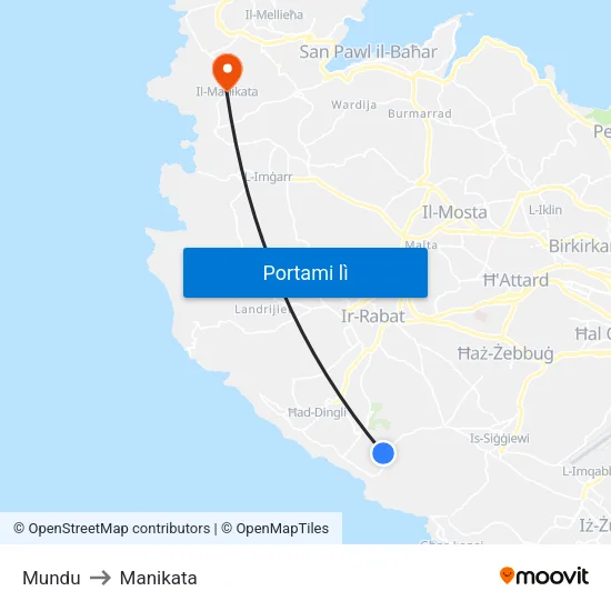 Mundu to Manikata map