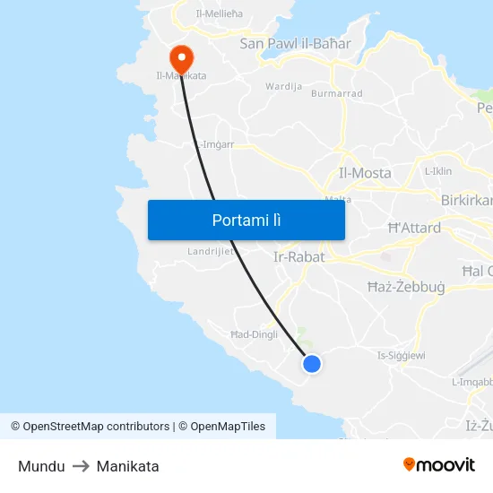 Mundu to Manikata map