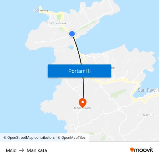 Msid to Manikata map