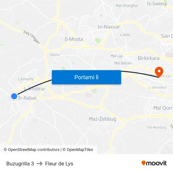 Buzugrilla 3 to Fleur de Lys map