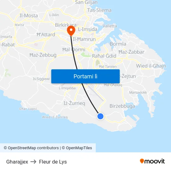 Gharajjex to Fleur de Lys map