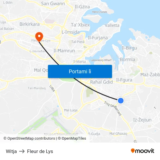Witja to Fleur de Lys map