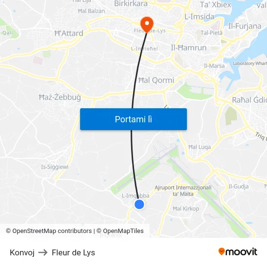 Konvoj to Fleur de Lys map