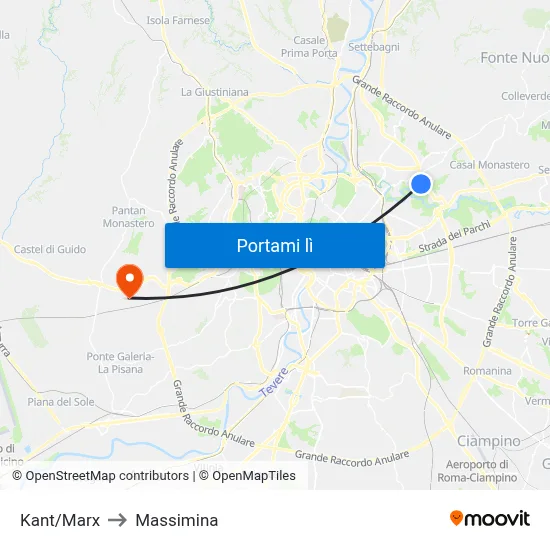 Kant/Marx to Massimina map