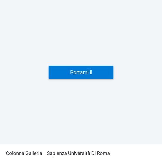 Colonna Galleria to Sapienza Università Di Roma map