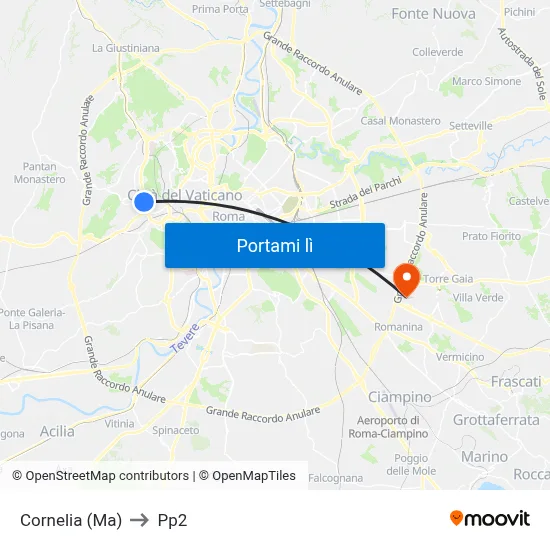 Cornelia (Ma) to Pp2 map