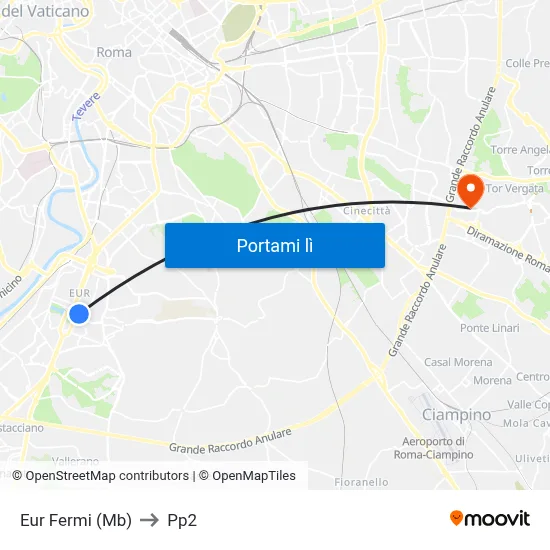 Eur Fermi (Mb) to Pp2 map