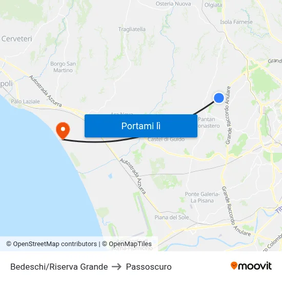 Bedeschi/Riserva Grande to Passoscuro map