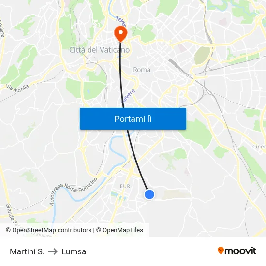 Martini S. to Lumsa map