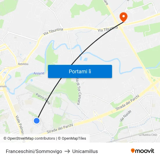 Franceschini/Sommovigo to Unicamillus map