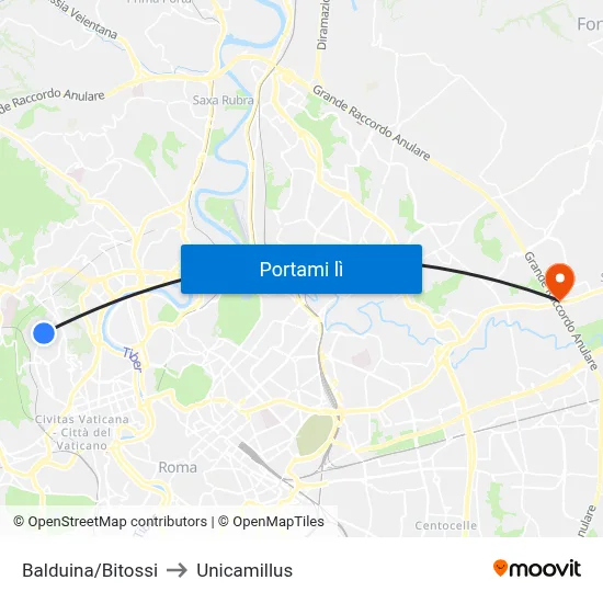Balduina/Bitossi to Unicamillus map