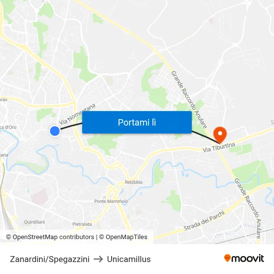 Zanardini/Spegazzini to Unicamillus map