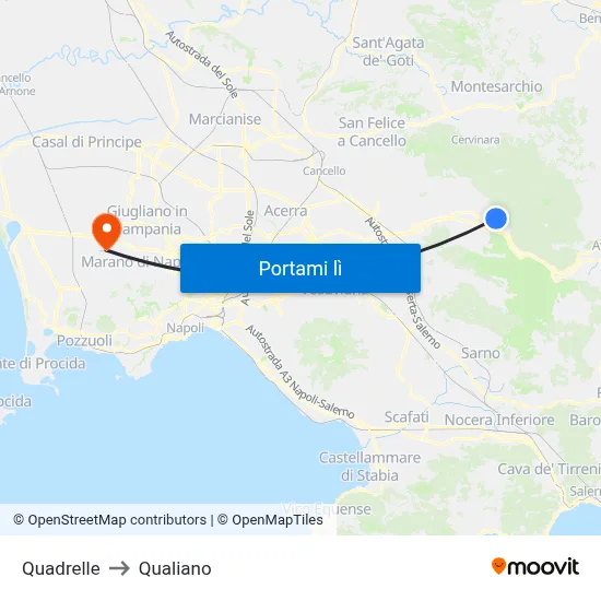 Quadrelle to Qualiano map