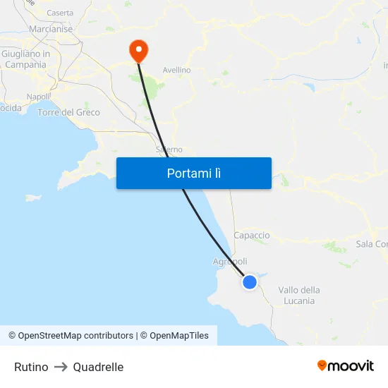 Rutino to Quadrelle map