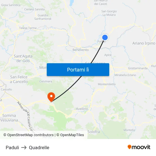 Paduli to Quadrelle map