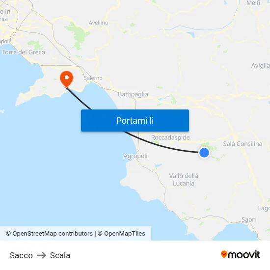 Sacco to Scala map
