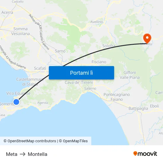 Meta to Montella map