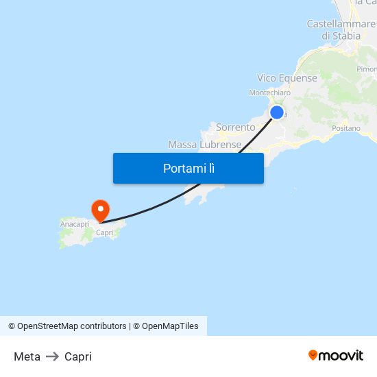 Meta to Capri map