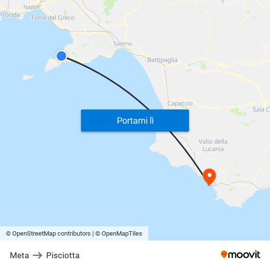 Meta to Pisciotta map