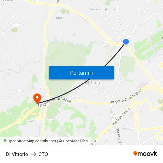 Di Vittorio to CTO map