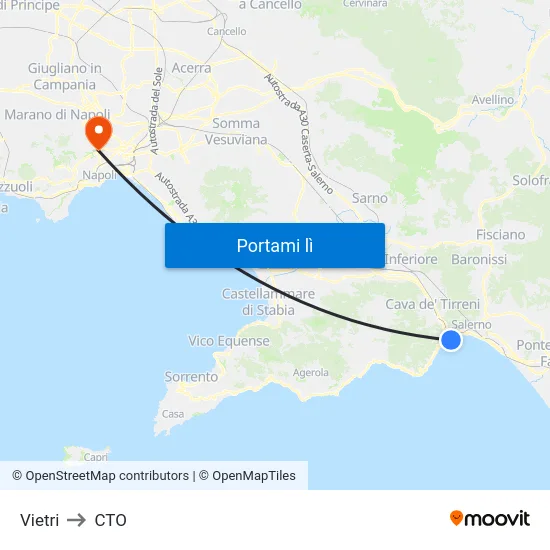 Vietri to CTO map