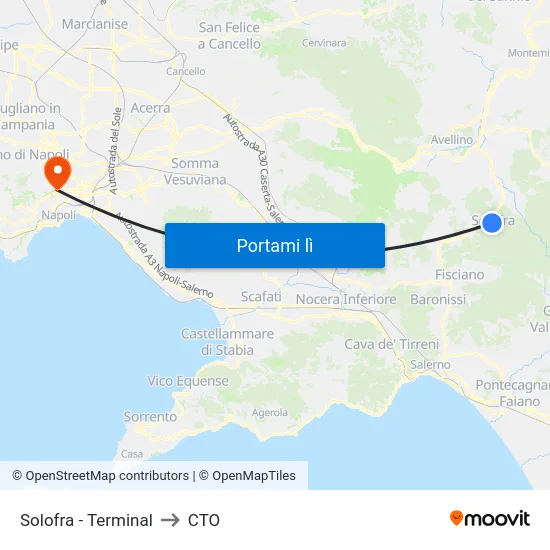 Solofra - Terminal to CTO map