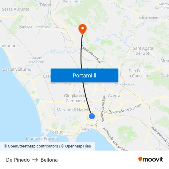 De Pinedo to Bellona map