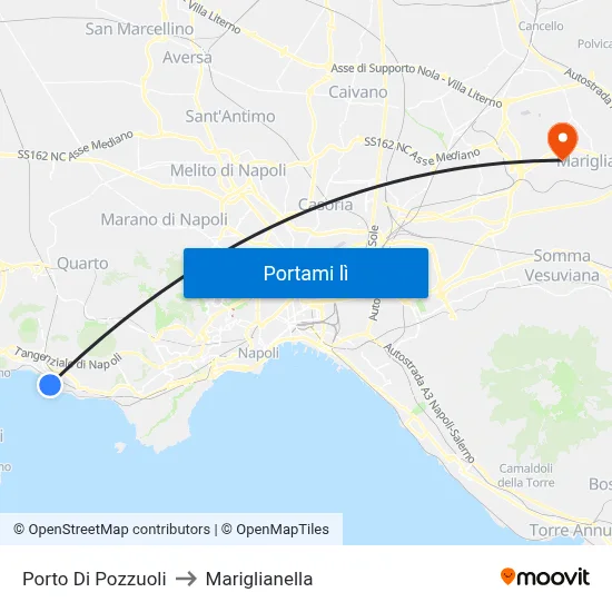Porto Di Pozzuoli to Mariglianella map