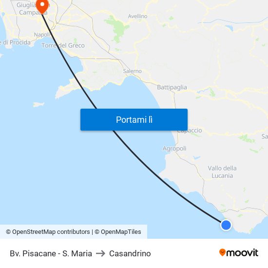 Bv. Pisacane - S. Maria to Casandrino map