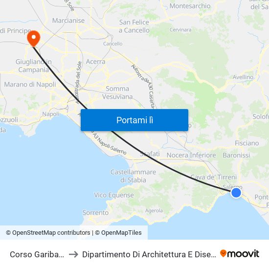 Corso Garibaldi, 118 to Dipartimento Di Architettura E Disegno Industriale map