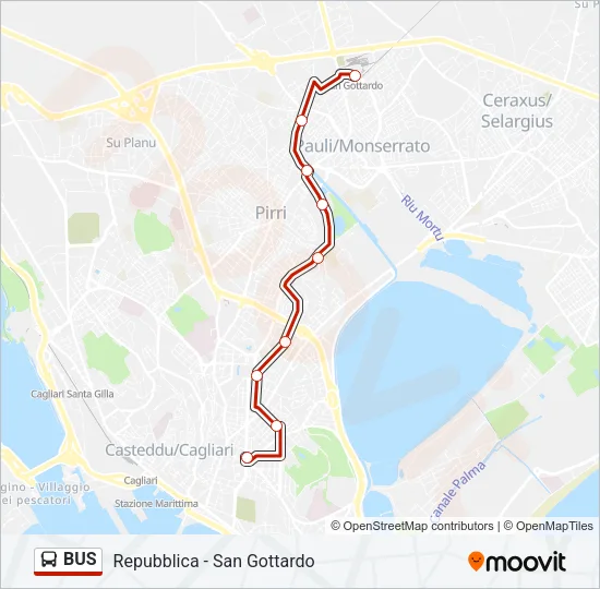 BUS Line Map