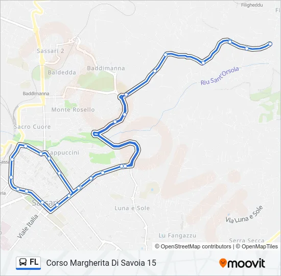 FL Bus Line Map