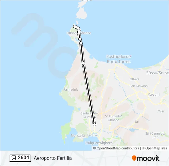 2604  Line Map