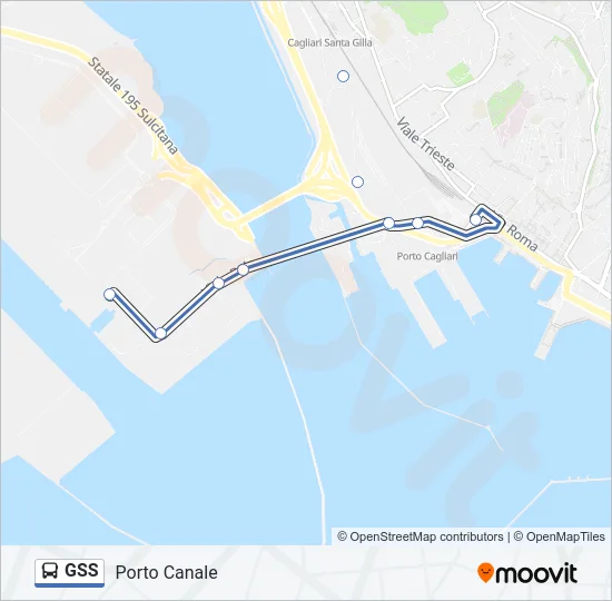 GSS Bus Line Map