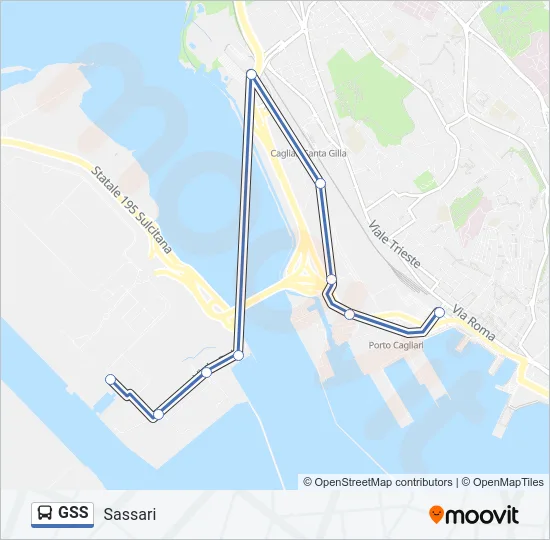 GSS Bus Line Map