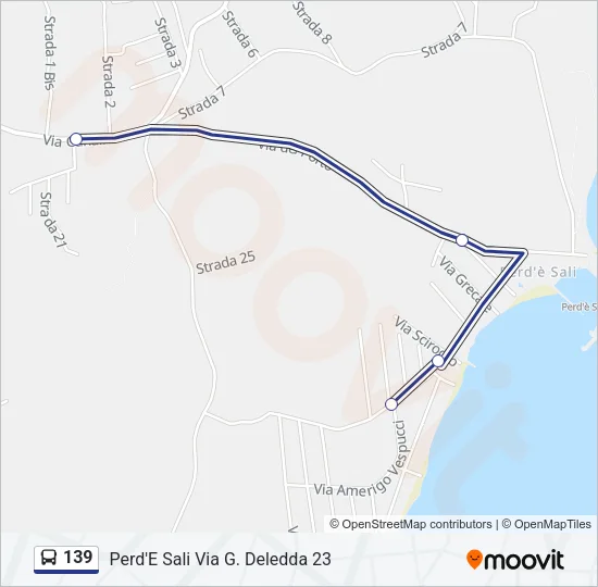 139 Bus Line Map