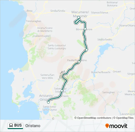 BUS Line Map
