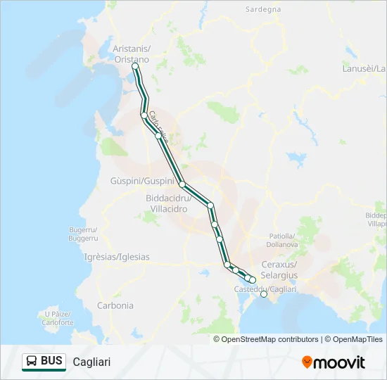 BUS Line Map