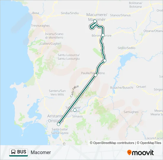 BUS Line Map